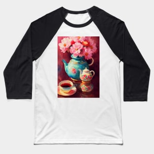 Watercolor teapot Baseball T-Shirt